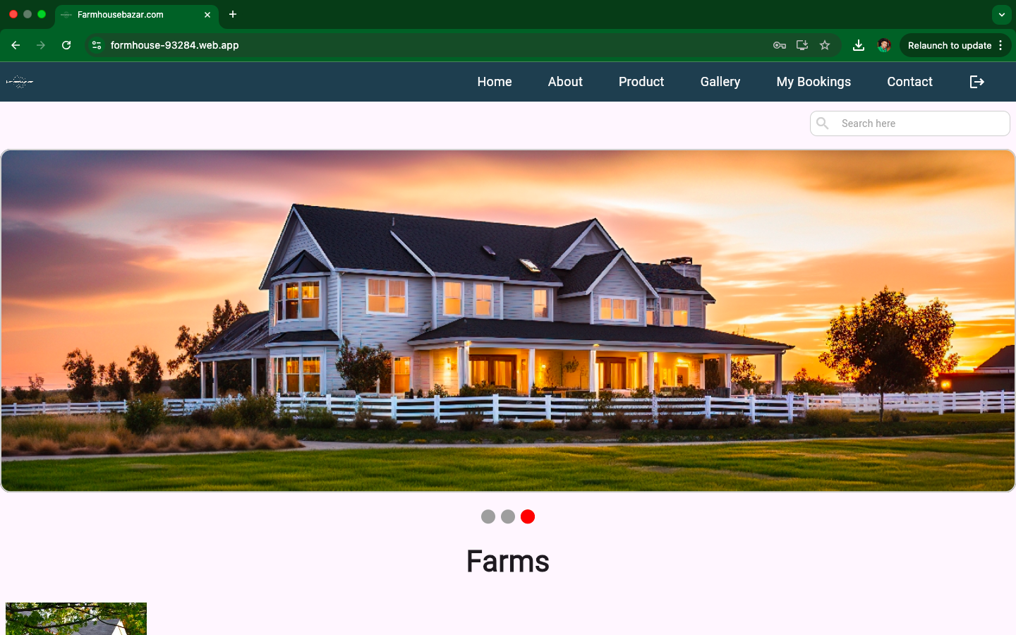 Farmhouse Bazaar Project