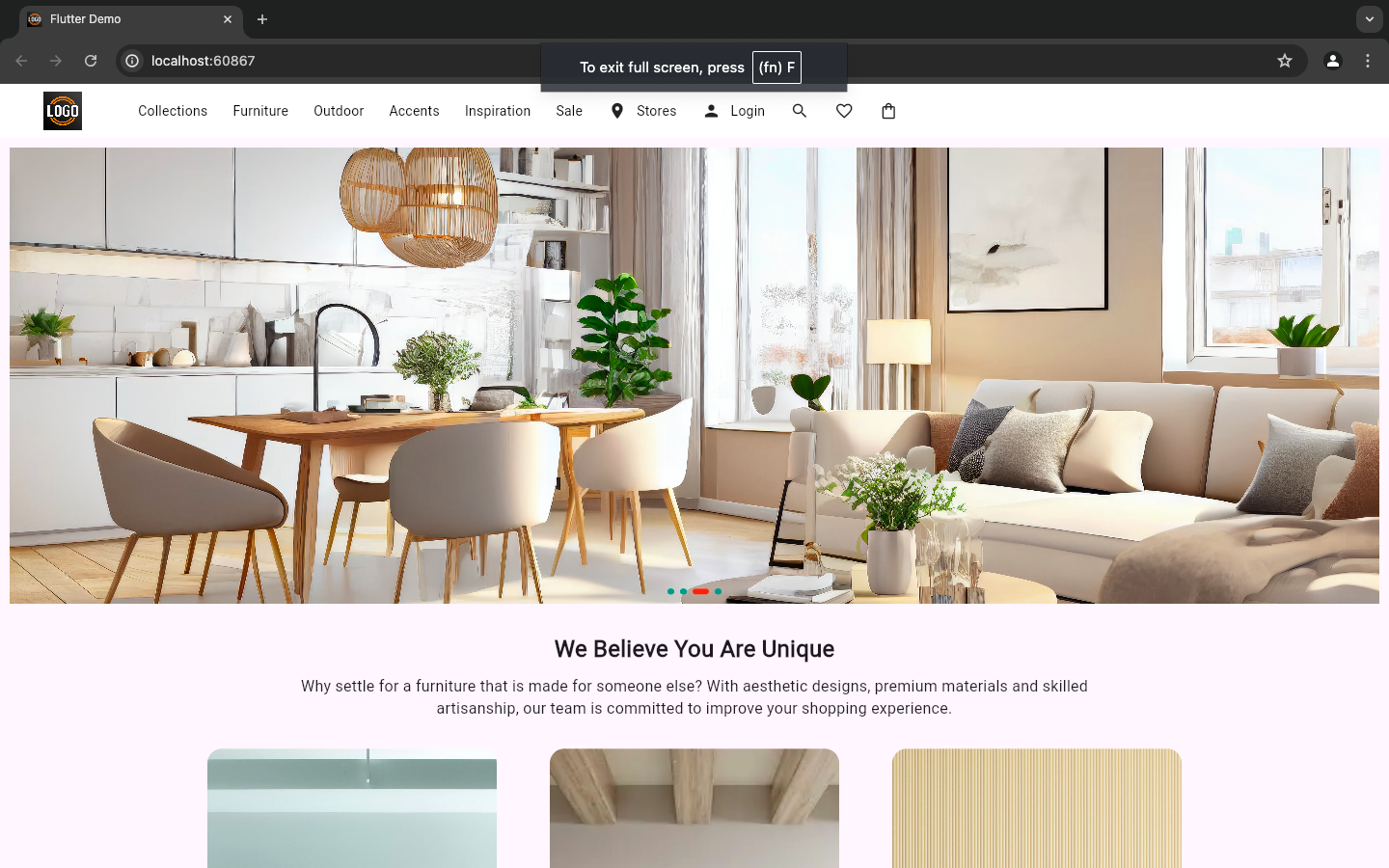 Luxury Sofa E-Commerce Platform with AR Preview